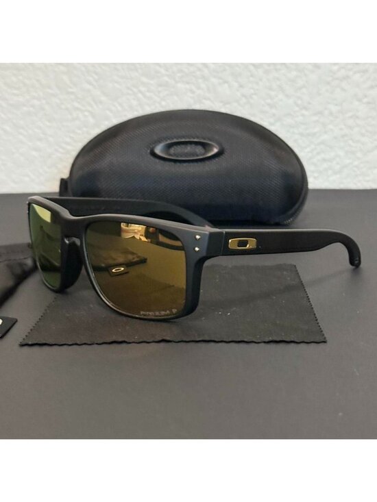 Oakley Other - OO9102 Oakley Holbrook 24k Gold Prizm Polarized Sunglasses